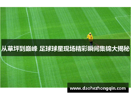 从草坪到巅峰 足球球星现场精彩瞬间集锦大揭秘